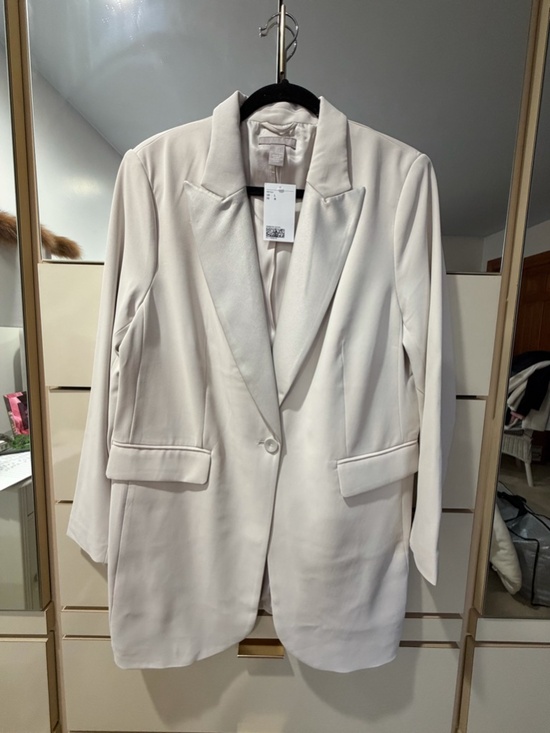 H&M Jackets & Blazers - NWT H&M Longline Oyster Blazer